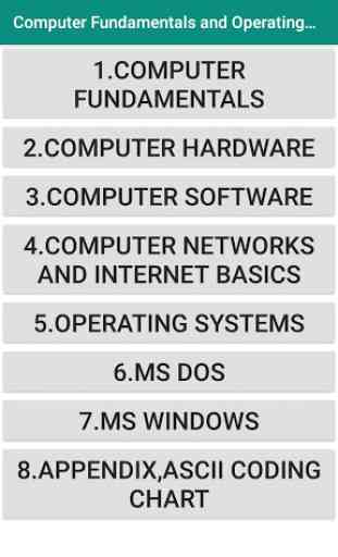 Computer Fundamentals and Operating System 1