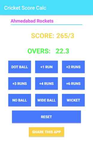Cricket Calculator 1