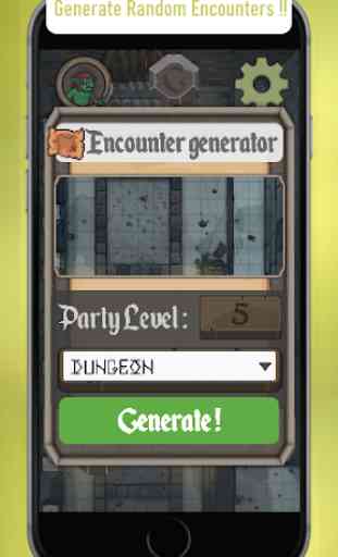 Dungeon Monsters Generator 1