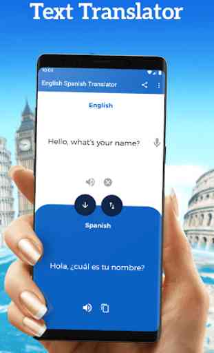 English Spanish Translator - Vocie Text Translator 1