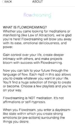 Flowdreaming for Manifesting and Meditation 2