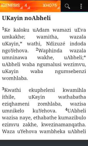 Holy Bible Xhosa(XHO75) 1