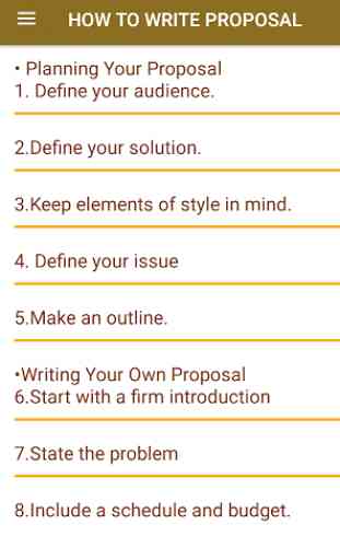 HOW TO WRITE PROPOSAL 3