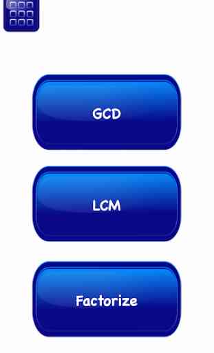 LCM GCD Calculator Prime Factor Math numbers 1