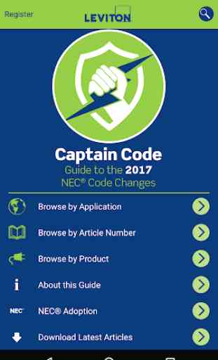 Leviton Captain Code 2017 NEC Guide 1