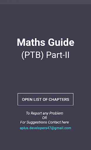 Maths Guide 12th (PTB) 1