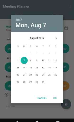 Meeting Planner by timeanddate.com 4
