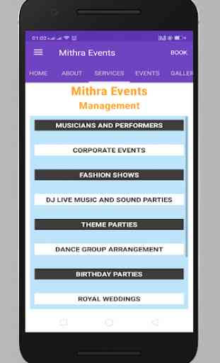 Mithra Events - Book for your event management 4