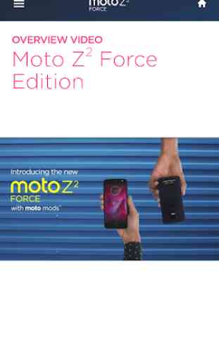 Moto Z2 Force Edition - Training 1