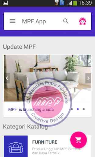 MPF App (Mandala Putra Furniture) 2