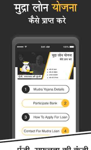Mudra Yojana Loan Information App: PM Loan Yojana 1
