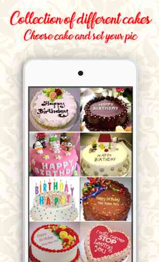 Name on Birthday Cake – Cake, Photo, Name, offline 1