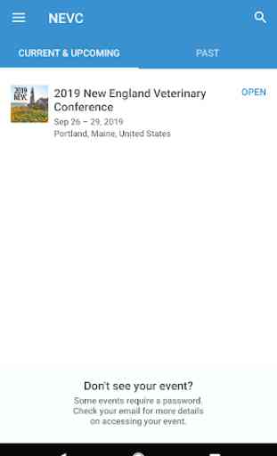 New England Vet Conference App 2