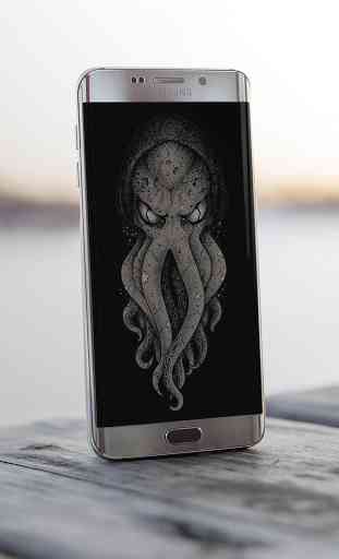 Octopus Wallpaper Art 2
