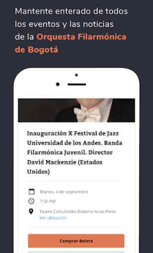 Orquesta Filarmónica de Bogotá. 1