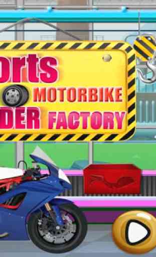 Sports Motorbike Maker Factory - Bike Builder Game 1