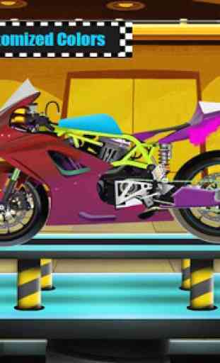 Sports Motorbike Maker Factory - Bike Builder Game 4