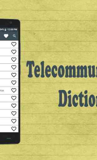 Telecommunications Dictionary 1