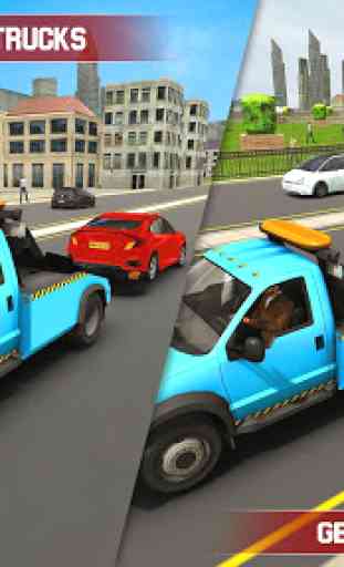 Tow Truck Driving Simulator 2020: Car Transport 3D 2