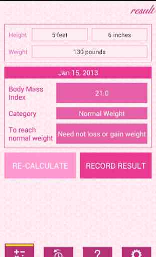 Weight and BMI Diary 2