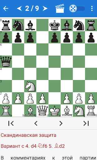 Chess Tactics in Scandinavian Defense 2