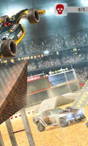 Formula Car Crash Demolition Stunt Arena 1