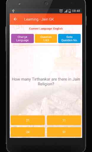 JainGK - App on Jainism General Knowledge 3