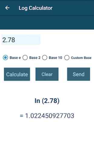 Log and Antilog Calculator 2