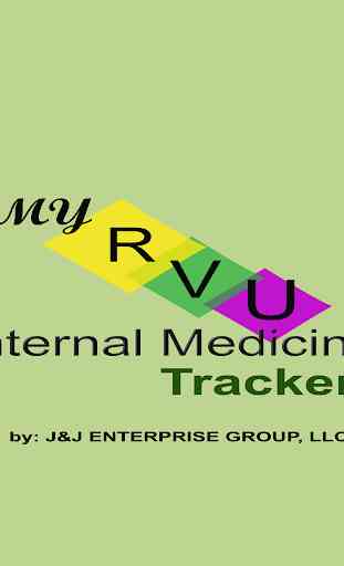 My RVU IM Tracker 1