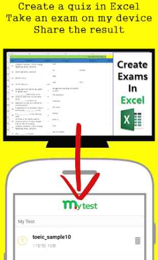 My Test - Test and share your study with Excel 1