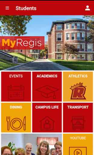 MyRegis, the Regis College app 1