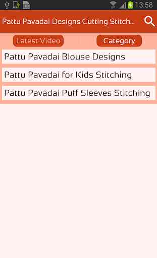 Pattu Pavadai Designs Cutting Stitching Videos 3