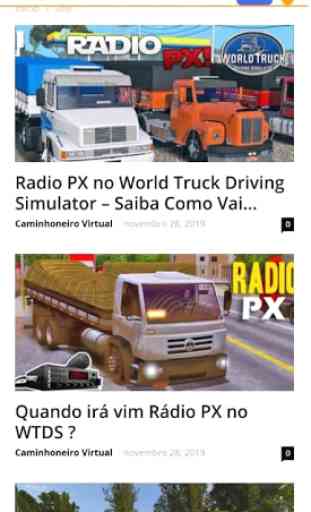Rádio PX - World Truck Driving Simulator 1