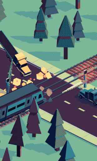 Retro railroad crossing - Ultimate train sim 1