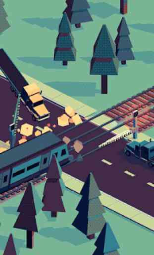 Retro railroad crossing - Ultimate train sim 4