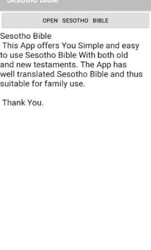 Sesotho Bible 1
