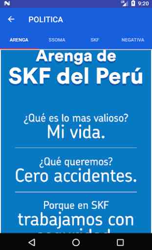 SKF PERU APP 4
