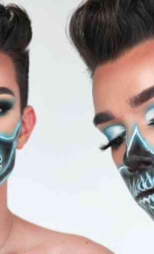 Skull Face Halloween Makeup 2019 1