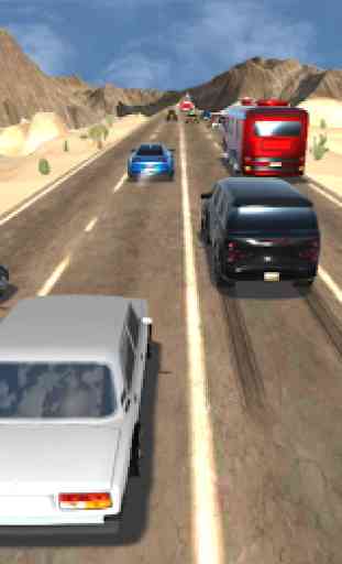 Speed ​​Racer in Traffic: Busy Roads 1