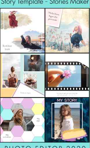 Story Template ⬜ Stories Maker ✎ Photo Editor 2020 1