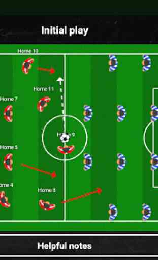 TactiCoach: animated football soccer tactic board 2