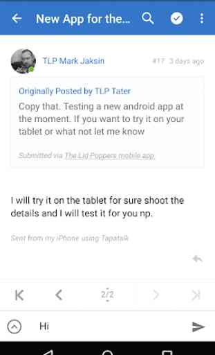 TLP The Lid Poppers Mobile App 2
