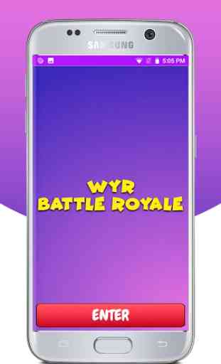 Would you rather Battle Royale Quiz questions 1