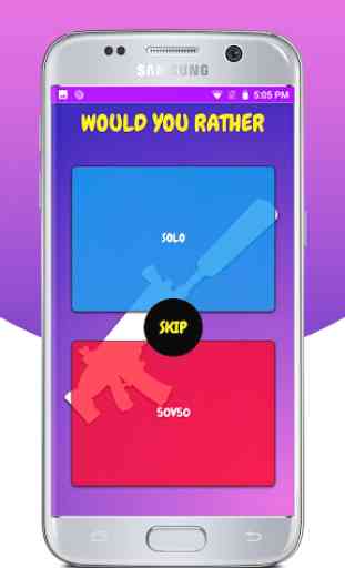 Would you rather Battle Royale Quiz questions 3