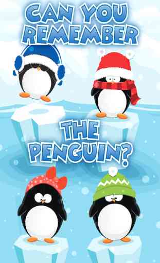 Simple Simon Says - Fun Educational Memory Game for Kids - Penguin edition (FREE) 1