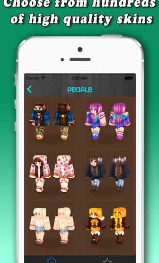 Skins for Minecraft PE (Pocket Edition) - Free Pro Skins for MCPE 2