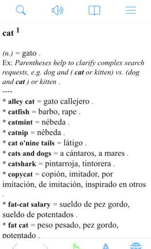 Spanish English Dictionary Pro & Thesaurus & Translator with offline translation / Diccionario Inglés Español & Traductor 1