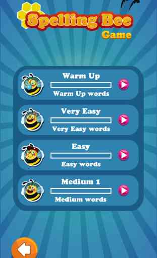 Spelling Bee Word Game for kids from kindergarten to 6th grade + American English for ESL 2