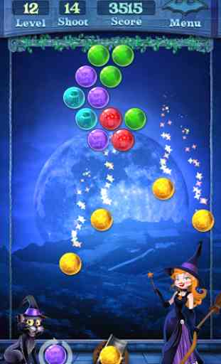 Magic Witch Bubble Shooter 1