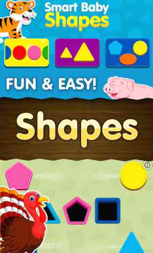Shapes! Toddler Kids Games,Baby Boys Learning Free 1